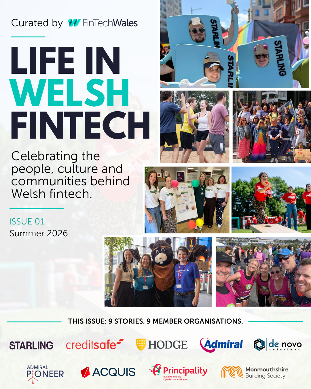 Life in Welsh FinTech Issue 01 cover